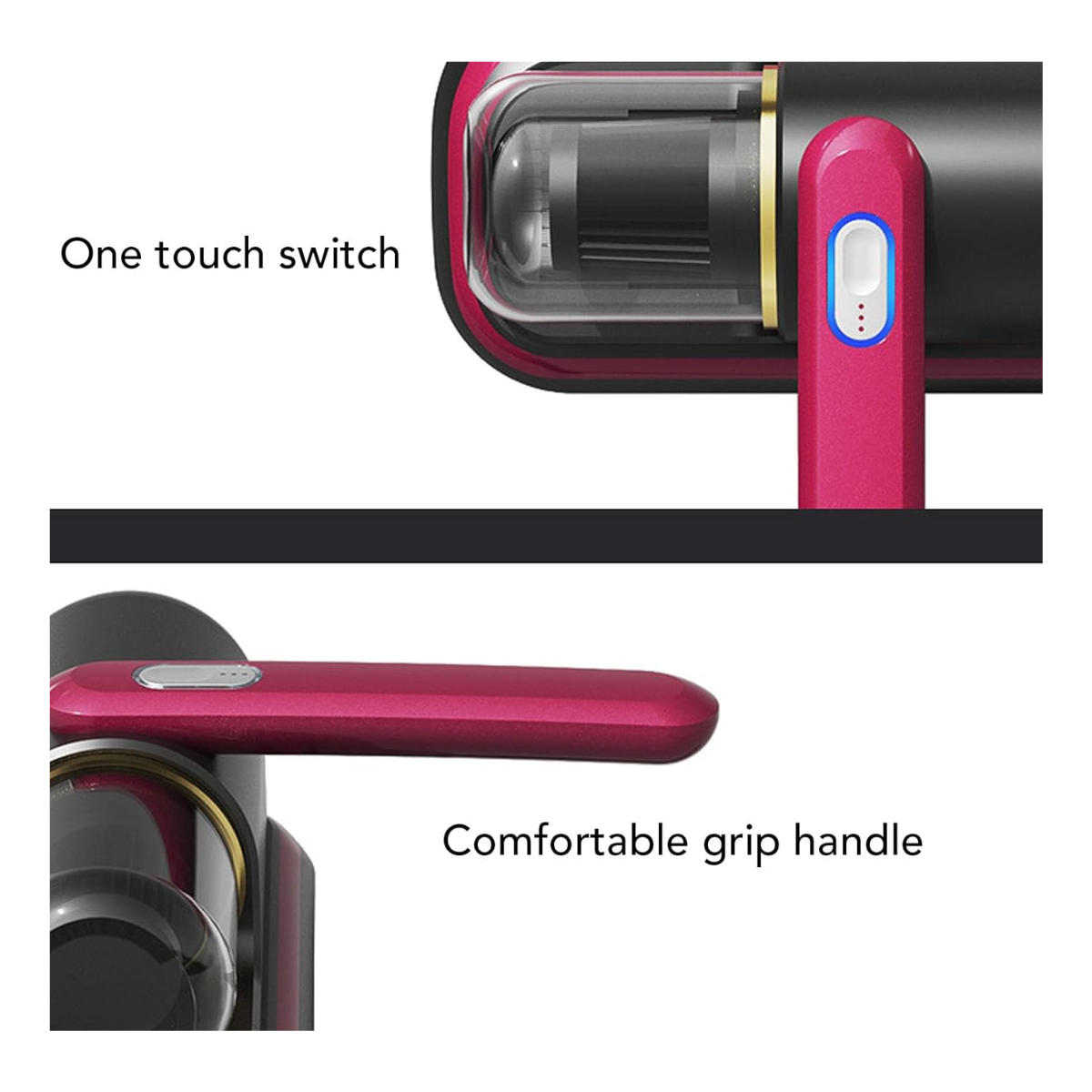 Mini aspiradora de mano para colchón